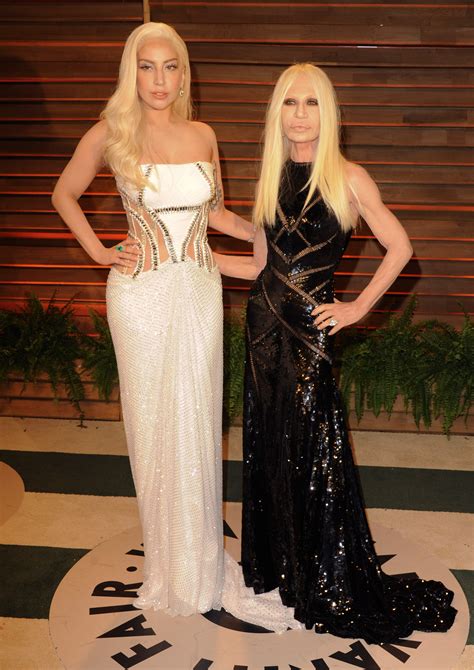 lady gagga prada versace|lady gaga vogue.